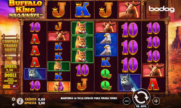 buffalo king megaways