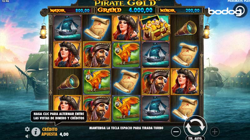 juego pirate gold