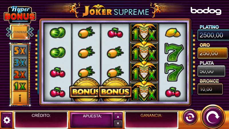 joker supreme juego