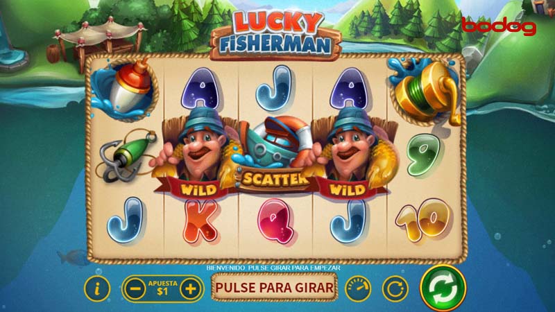 tragamoneda lucky fisherman